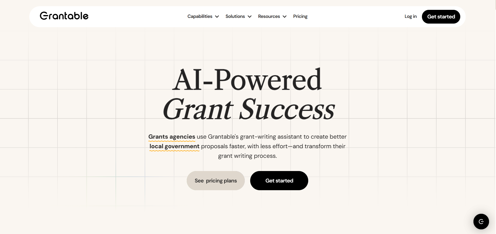 Impulsa el éxito de tus propuestas con una plataforma que transforma la forma de escribir subvenciones.